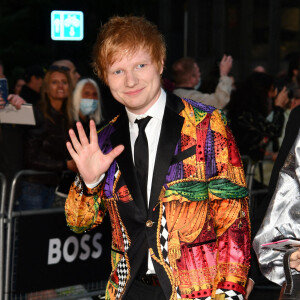 Ed Sheeran arrive au musée Tate Modern pour les GQ Men of the Year Awards 2021. Londres, le 1er septembre 2021.