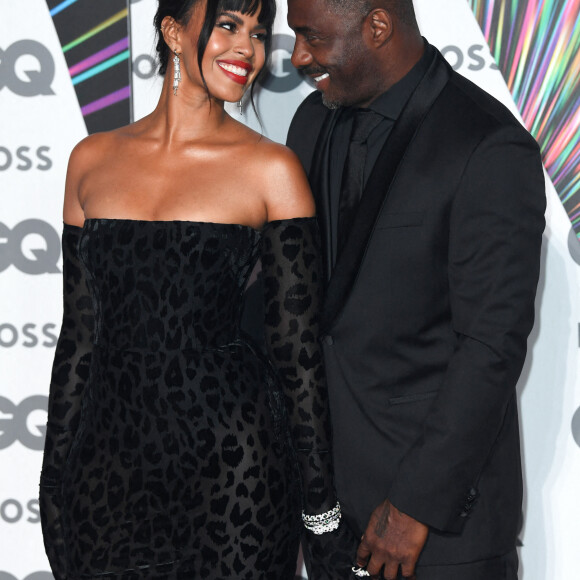 Idris Elba et son épouse Sabrina Dwhore assistent aux GQ Men Of The Year Awards au musée Tate Modern. Londres, le 1er septembre 2021.