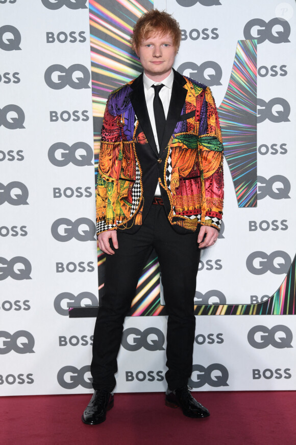 Ed Sheeran assiste aux GQ Men Of The Year Awards au musée Tate Modern. Londres, le 1er septembre 2021.