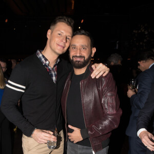 Matthieu Delormeau, Cyril Hanouna - Soirée d'anniversaire des 30 ans de TV Magazine au Pavillon des Champs-Elysées à Paris le 17 octobre 2017. © Tiziano Da Silva/Bestimage