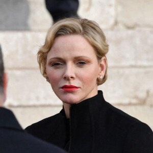 La princesse Charlene de Monaco a été victime d'un malaise et conduite à l'hôpital d'urgence et dans le plus grand secret. © Bruno Bebert/Bestimage