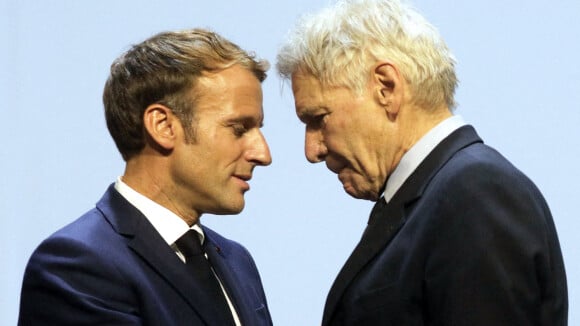 Emmanuel Macron et Harrison Ford au au Congrès mondial de la nature : grande annonce et message fort