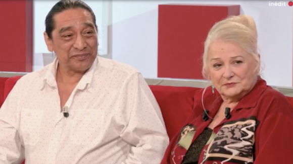 Josiane Balasko et son mari George Aguilar invités de "Vivement dimanche" - France 2