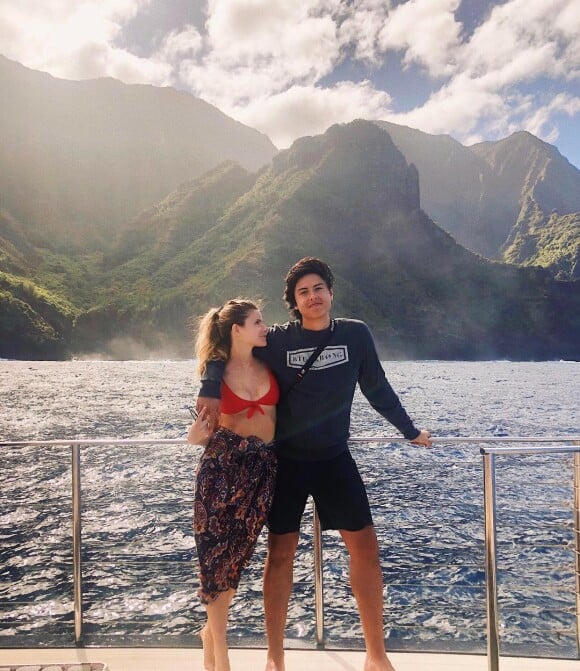 Jordan Connor et Jinjara Mitchell à Hawaï.