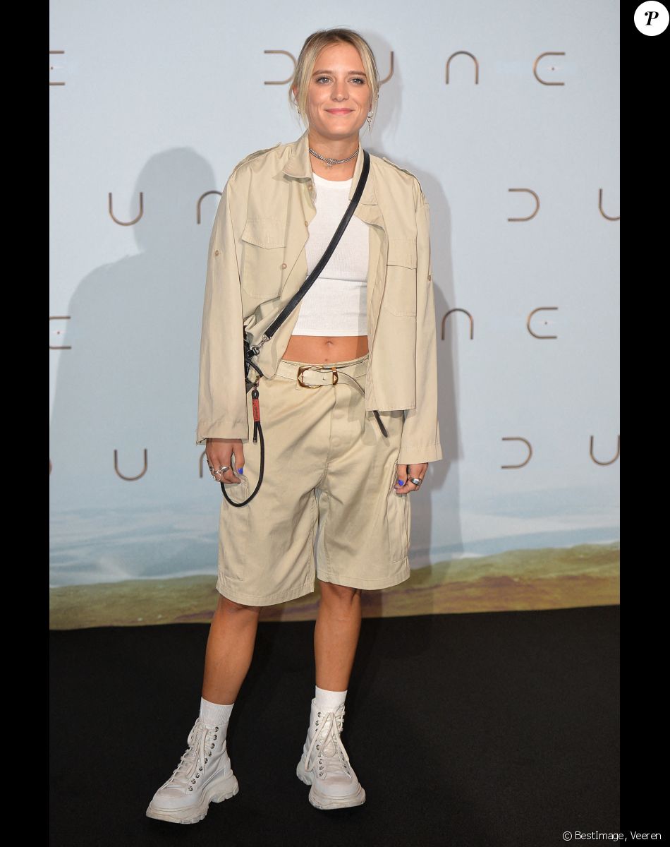 Marie Papillon - Projection du film "Dune" au cinéma Le Grand Rex à Paris, le 6 septembre 2021. © Veeren/Bestimage