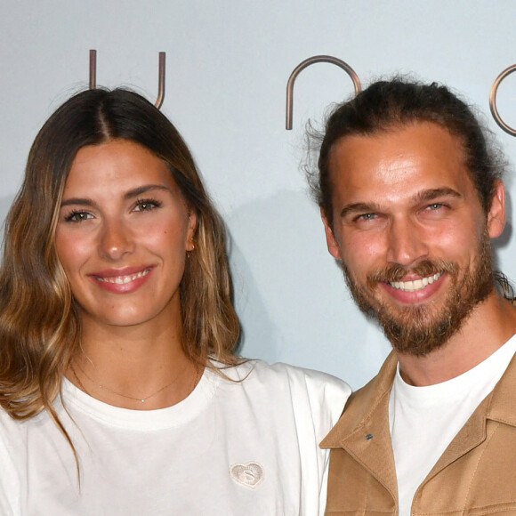 Camille Cerf et son compagnon Théo Fleury - Projection du film "Dune" au cinéma Le Grand Rex à Paris, le 6 septembre 2021. © Veeren/Bestimage