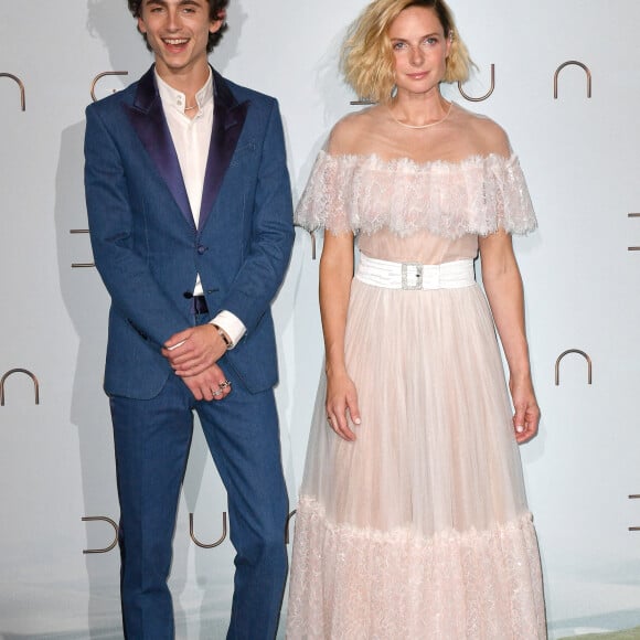 Timothée Chalamet, Rebecca Ferguson - Projection du film "Dune" au cinéma Le Grand Rex à Paris, le 6 septembre 2021. © Veeren/Bestimage