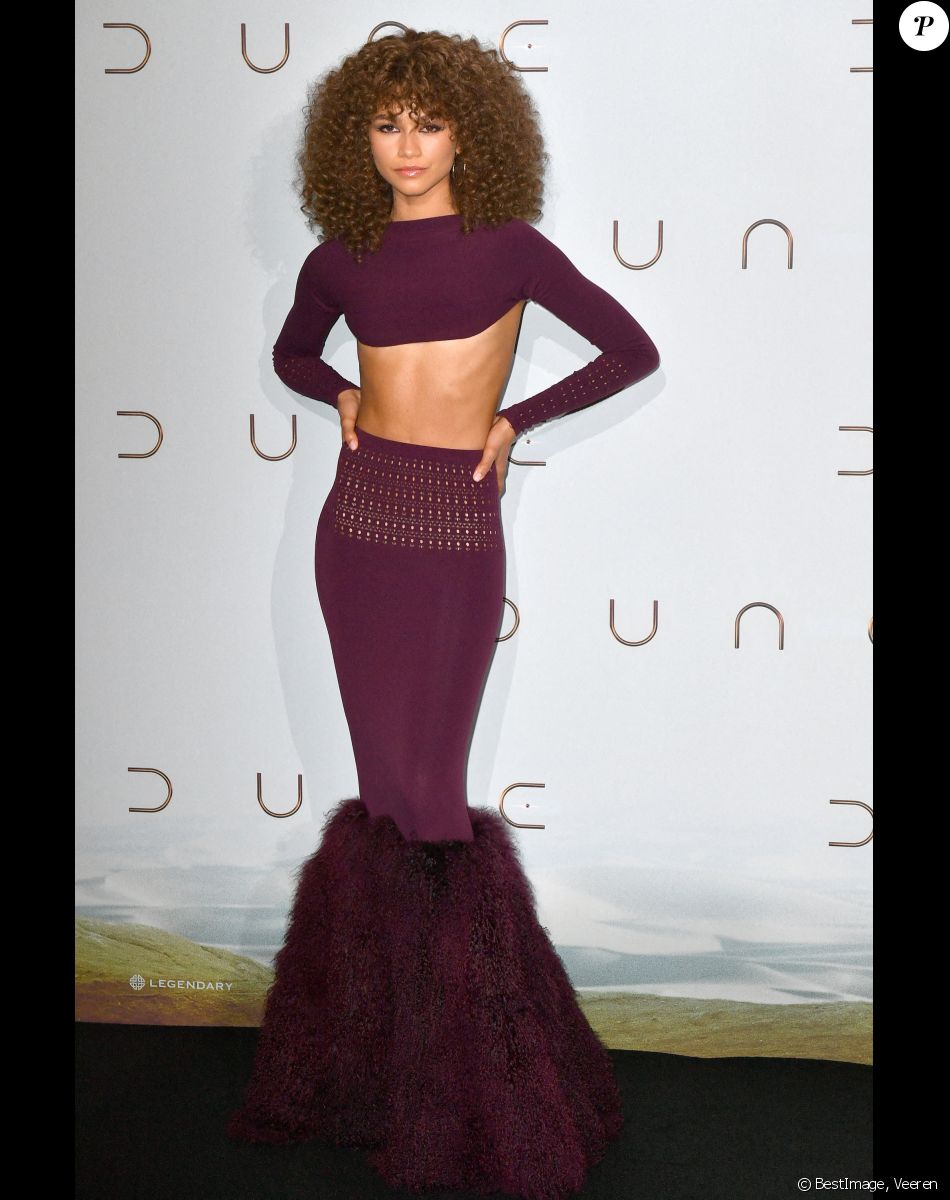 Zendaya - Projection du film "Dune" au cinéma Le Grand Rex à Paris, le 6 septembre 2021. © Veeren/Bestimage