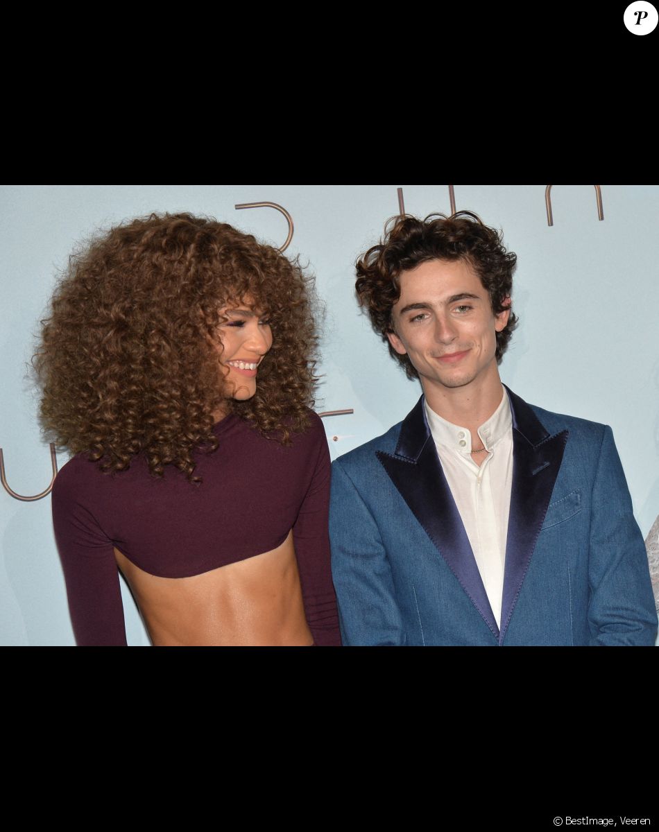 Zendaya, Timothée Chalamet - Projection du film "Dune" au cinéma Le Grand Rex à Paris, le 6 septembre 2021. © Veeren/Bestimage