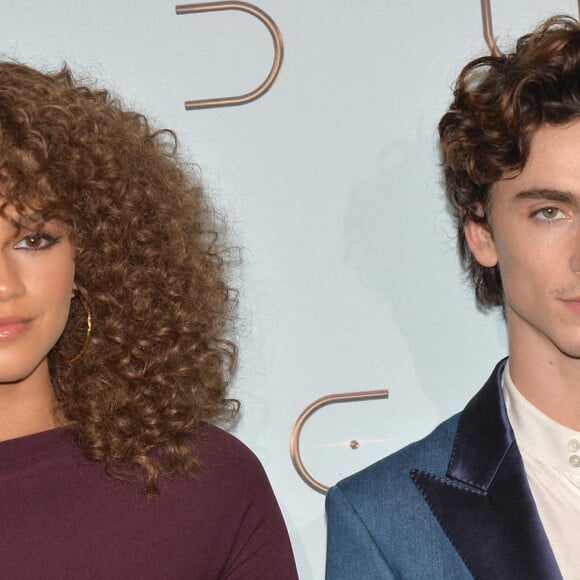 Zendaya, Timothée Chalamet - Projection du film "Dune" au cinéma Le Grand Rex à Paris, le 6 septembre 2021. © Veeren/Bestimage