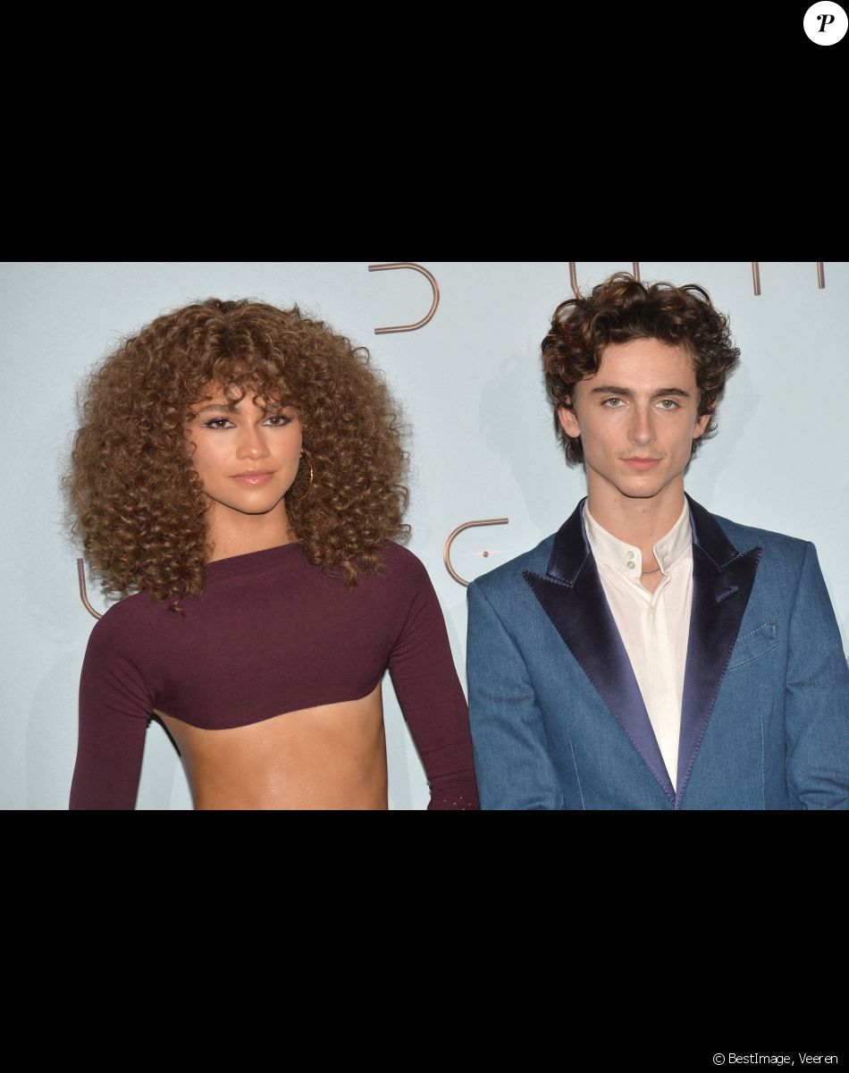 Zendaya, Timothée Chalamet - Projection du film "Dune" au cinéma Le Grand Rex à Paris, le 6 septembre 2021. © Veeren/Bestimage
