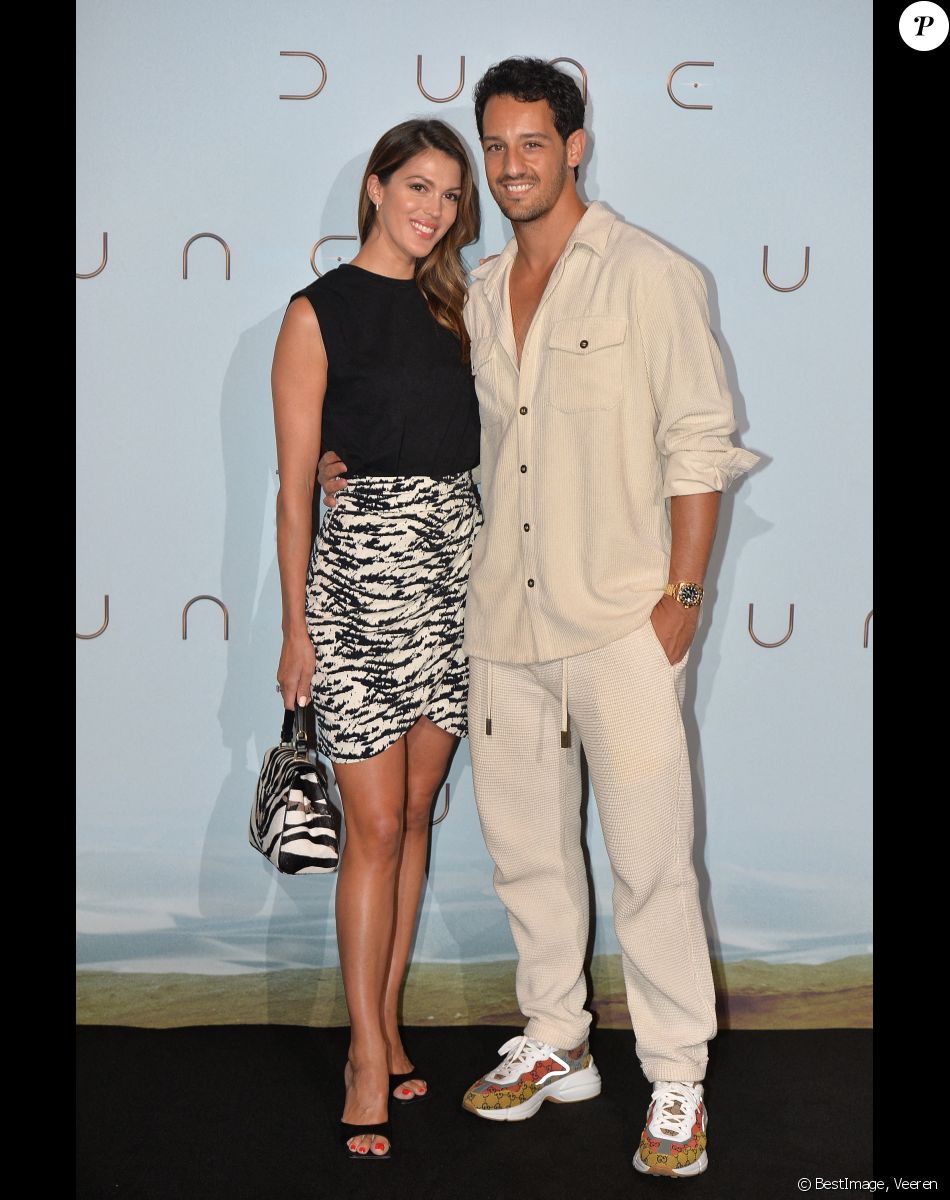 Iris Mittenaere et son compagnon Diego El Glaoui - Projection du film "Dune" au cinéma Le Grand Rex à Paris, le 6 septembre 2021. © Veeren/Bestimage