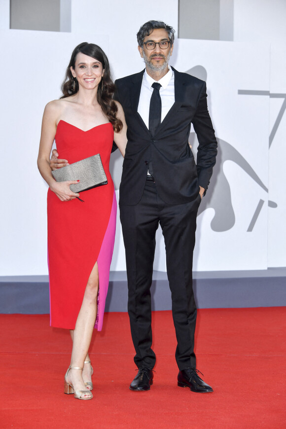 Marlies Talay, Ramin Bahran - Tapis rouge du film "La Caja" lors du festival international du film de Venise (La Mostra), le 6 septembre 2021.