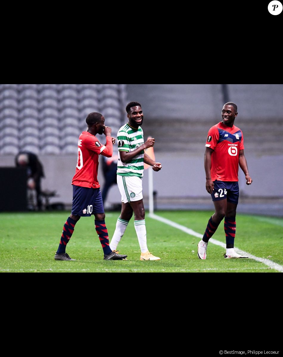 Odsonne Edouard - 24 BOUBAKARY SOUMARE (LIL) - Match de football en ligue Europa Lille / Celtic Glasgow (2-2) au Stade Pierre Mauroy à Lille le 29 octobre 2020. © Philippe Lecoeur / Panoramic / Bestimage