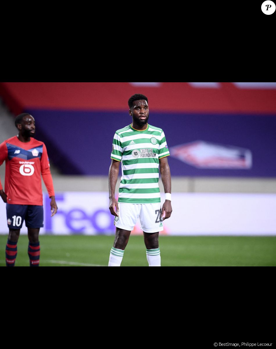 Odsonne Edouard - Match de football en ligue Europa Lille / Celtic Glasgow au Stade Pierre Mauroy à Lille. © Philippe Lecoeur / Panoramic / Bestimage