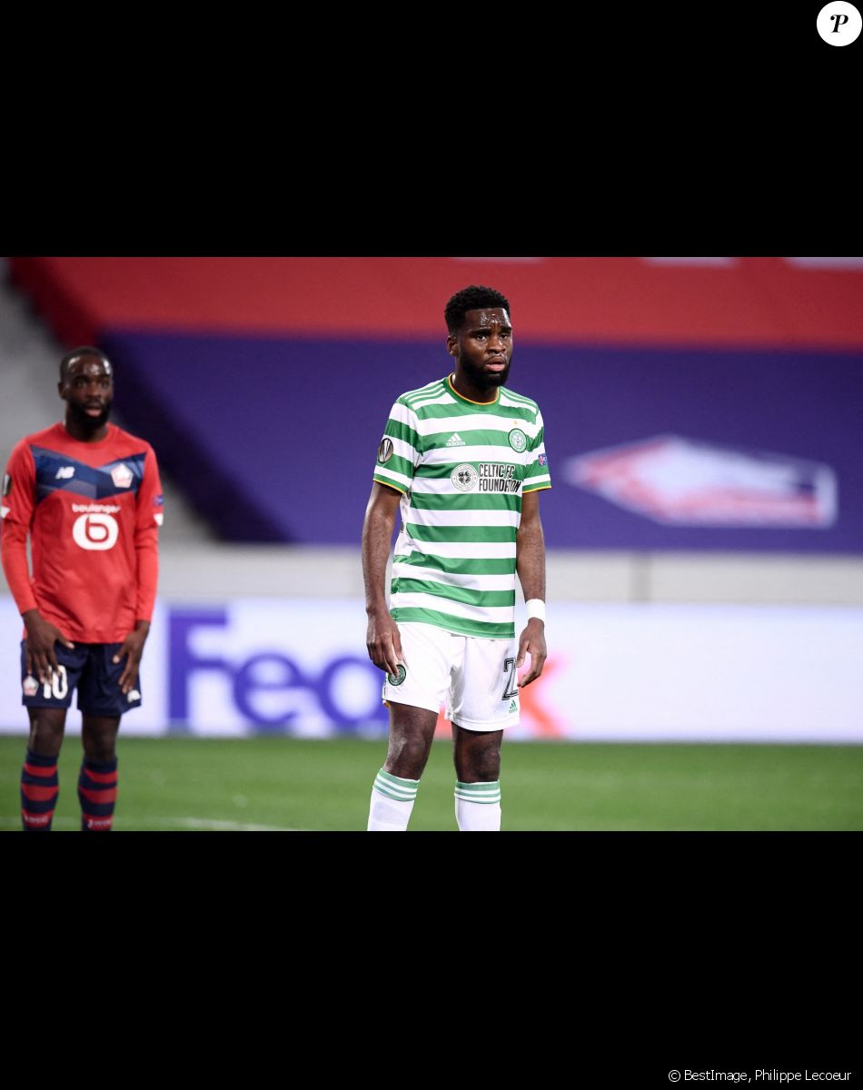 Odsonne Edouard - Match de football en ligue Europa Lille / Celtic Glasgow (2-2) au Stade Pierre Mauroy à Lille le 29 octobre 2020. © Philippe Lecoeur / Panoramic / Bestimage