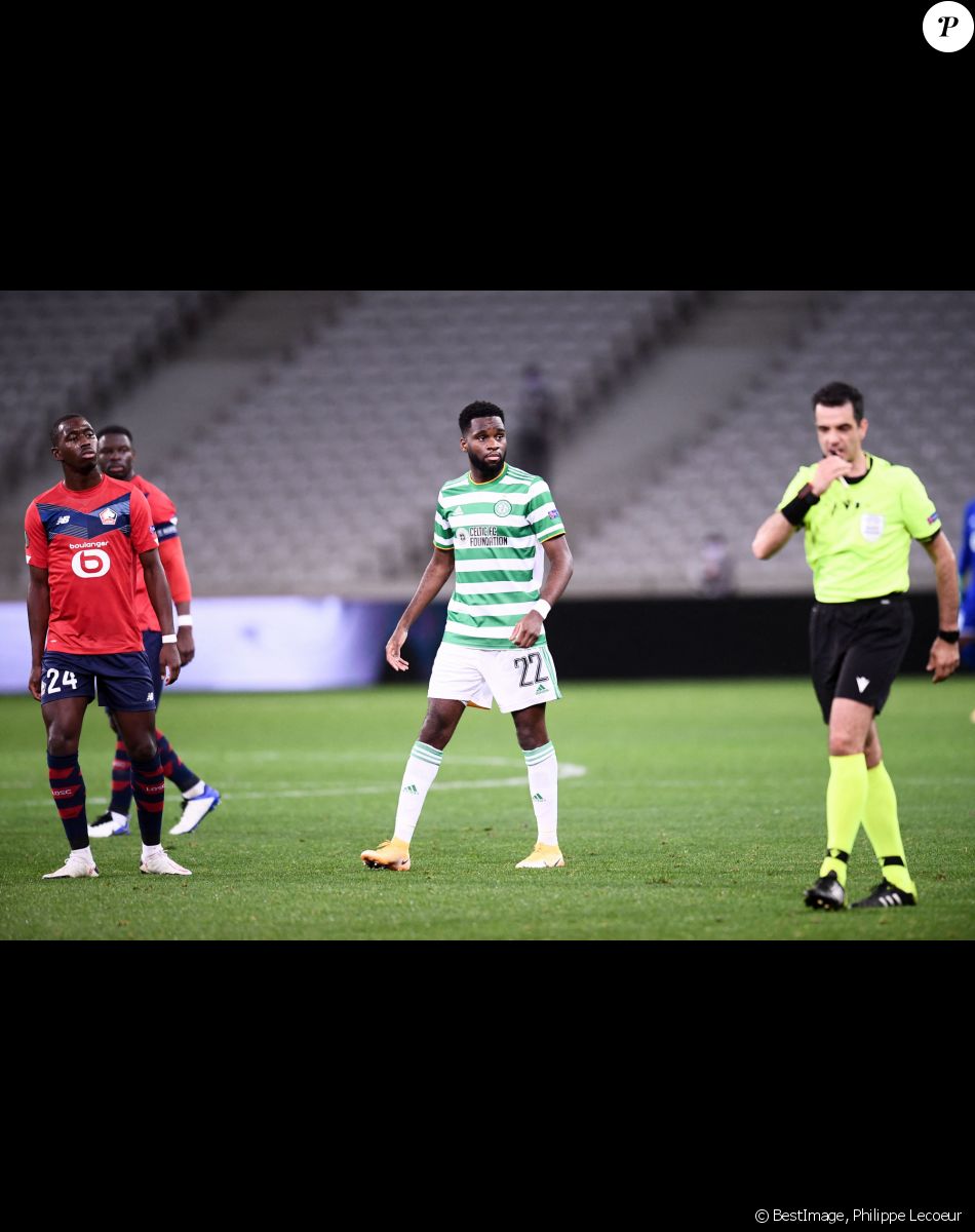 Odsonne Edouard - Match de football en ligue Europa Lille / Celtic Glasgow (2-2) au Stade Pierre Mauroy à Lille le 29 octobre 2020. © Philippe Lecoeur / Panoramic / Bestimage