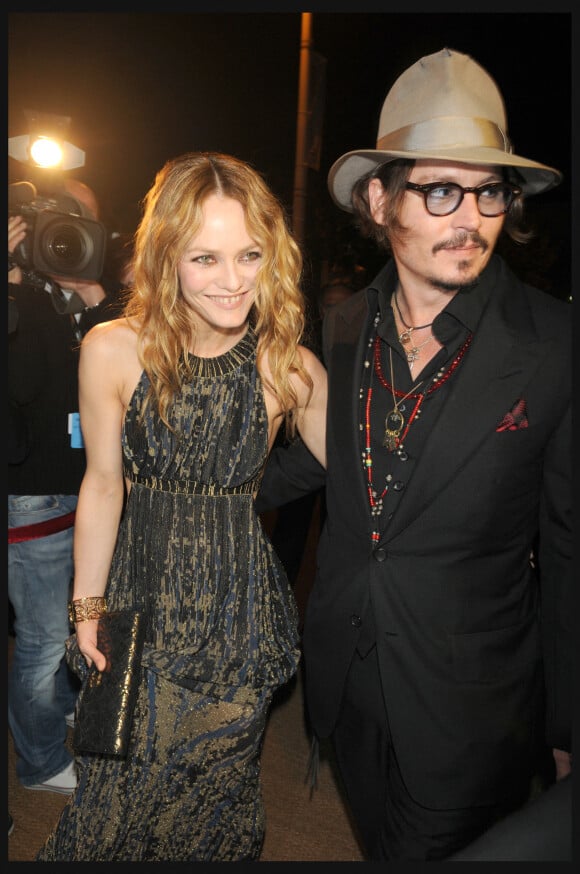 Johnny Depp et Vanessa Paradis au Festival de Cannes.