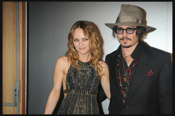 Johnny Depp et Vanessa Paradis au Festival de Cannes en 2010.