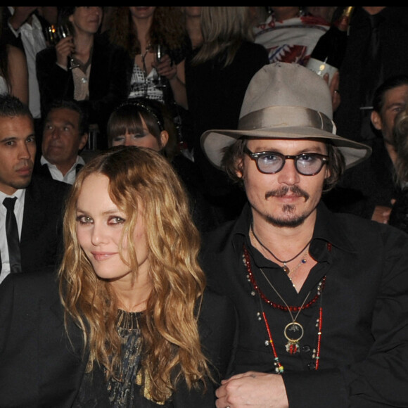 Johnny Depp et Vanessa Paradis au Festival de Cannes en 2010.