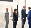 Emmanuel Macron et son épouse Brigitte Macron, Jean Castex, Roselyne Bachelot - Hommage national rendu à Jean-Paul Belmondo aux Invalides. Le 9 septembe 2021. @ David Niviere/ABACAPRESS.COM