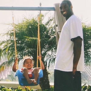 Kobe Bryant et sa fille Natalia, enfant. Photo publiée le 20 juin 2021.