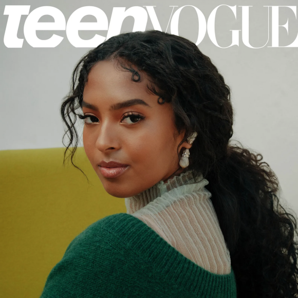 Natalia Bryant, la fille de Kobe Bryant, en couverture du nouveau numéro de "Teen Vogue".