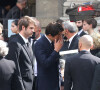 Alessandro et Giacomo Belmondo - Sorties - Obsèques de Jean-Paul Belmondo en l'église Saint-Germain-des-Prés, à Paris le 10 septembre 2021. © Dominique Jacovides / Bestimage