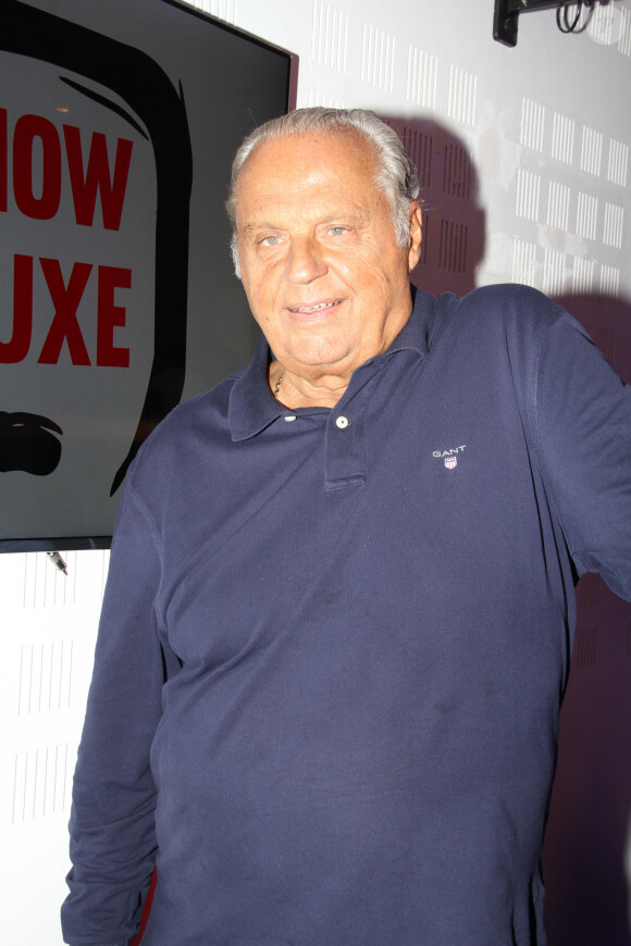 Gérard Louvin - Emission "Le Show de Luxe" sur la Radio Voltage à Paris le 26 octobre 2018. © Philippe Baldini/Bestimage