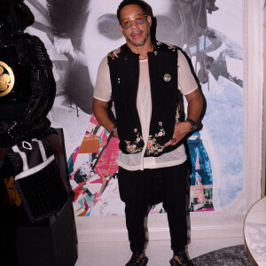 Exclusif - JoeyStarr - Inauguration du restaurant "Yakuza" par le chef Olivier Da Costa au Maison Albar Hotels - Le Vendome à Paris. Le 9 septembre 2021. © Rachid Bellak/Bestimage
