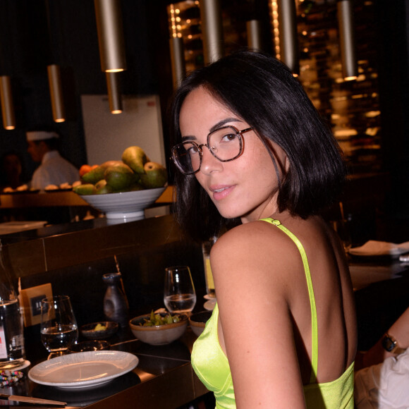 Exclusif - Agathe Auproux - Inauguration du restaurant "Yakuza" par le chef Olivier Da Costa au Maison Albar Hotels - Le Vendome à Paris. Le 9 septembre 2021. © Rachid Bellak/Bestimage