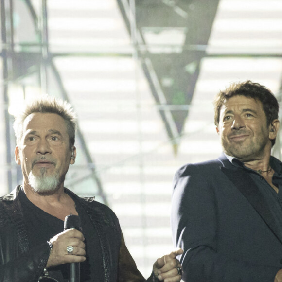 Exclusif - Patrick Fiori, Florent Pagny, Patrick Bruel - Concert hommage à Johnny Hallyday "Que je t'aime" à l'AccorHotels Arena Paris Bercy à Paris. Le 14 septembre 2021 © Borde-Jacovides-Moreau / Bestimage