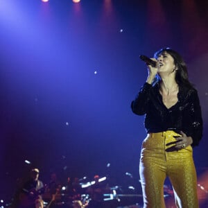 Exclusif - Nolwenn Leroy - Concert hommage à Johnny Hallyday "Que je t'aime" à l'AccorHotels Arena Paris Bercy à Paris. Le 14 septembre 2021 © Borde-Jacovides-Moreau / Bestimage