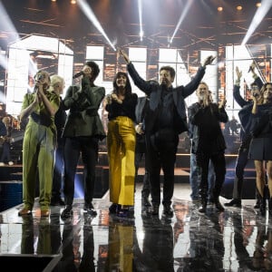 Exclusif - Catherine Ringer, Amir Haddad, Nolwenn Leroy, Patrick Bruel, Florent Pagny, Adrien Gallo, Jenifer Bartoli, Gad Elmaleh - Concert hommage à Johnny Hallyday "Que je t'aime" à l'AccorHotels Arena Paris Bercy à Paris. Le 14 septembre 2021 © Borde-Jacovides-Moreau / Bestimage