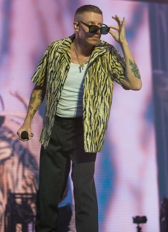 Macklemore en concert au Main Square Festival à Arras. Le 5 juillet 2019