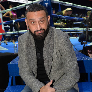 Cyril Hanouna lors du gala de boxe Univent à l'AccorHotels Arena de Paris pour le championnat du monde WBA le 15 novembre 2019. © Veeren / Bestimage