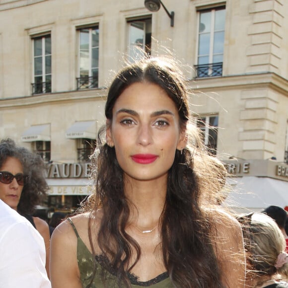 Tatiana Silva - Arrivées au défilé de mode "Fendi", collection Haute-Couture automne-hiver 2018/2019, à Paris. Le 4 juillet 2018 