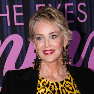 Sharon Stone à l'avant-première du film "The Eyes of Tammy Faye" à New York, le 14 septembre 2021.