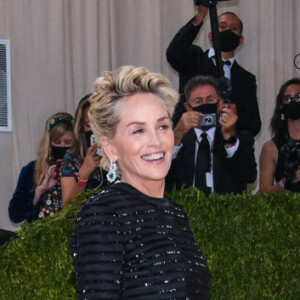 Sharon Stone au Met Gala 2021 au Metropolitan Museum of Art. New York, le 13 septembre 2021.