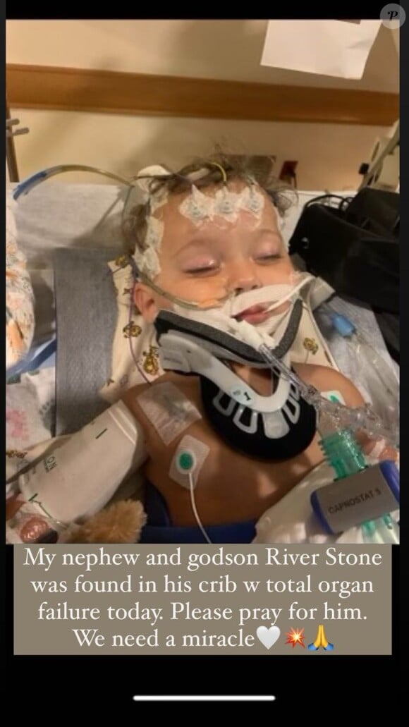 River, le neveu de Sharon Stone, était hospitalisé pour une insuffisance d'organe.