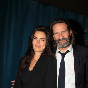 Exclusif - Frédéric Beigbeder et sa femme Lara Micheli - Afterparty du prix du Café de Flore au Paradisio à Paris, le 12 novembre 2019. © Baldini/Bestimage