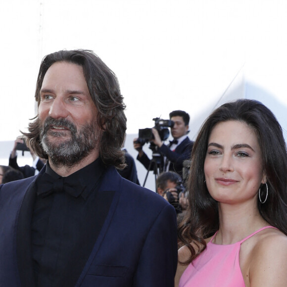 Frédéric Beigbeder et sa femme Lara Micheli - Montée des marches du film "120 battements par minute" lors du 70ème Festival International du Film de Cannes. Le 20 mai 2017. © Borde-Jacovides-Moreau/Bestimage