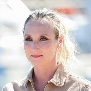 Audrey Lamy - Photocall lors du Festival de la Fiction de La Rochelle. Le 17 septembre 2021