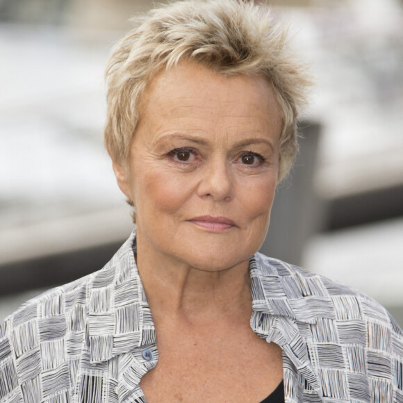 Muriel Robin de "Mon ange" - Photocall lors du Festival de la Fiction de La Rochelle. Le 18 septembre 2021 © Christophe Aubert via Bestimage