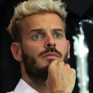 Matt Pokora (M. Pokora) - People au match de Ligue des champions Psg contre Arsenal au Parc des Princes à Paris le 13 septembre 2016. © Cyril Moreau/Bestimage 