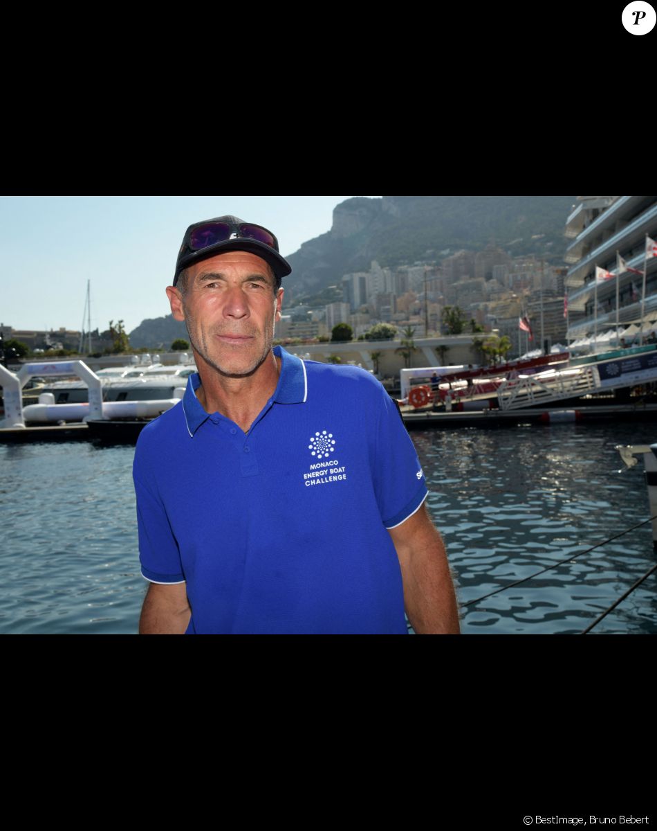 Mike Horn, le célébre aventurier, durant le 8eme Monaco Energy Boat Challenge à Monaco, le 10 juillet 2021. © Bruno Bebert/Bestimage