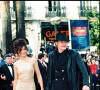 Clotilde Courau et Guillaume Depardieu au Festival de Cannes en 1997. 