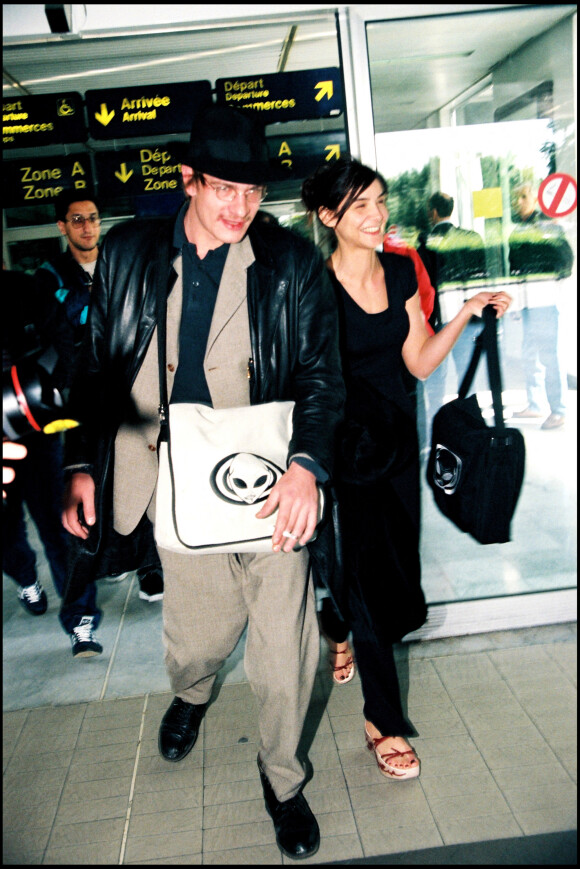 Clotilde Courau et Guillaume Depardieu au Festival de Cannes en 1997.