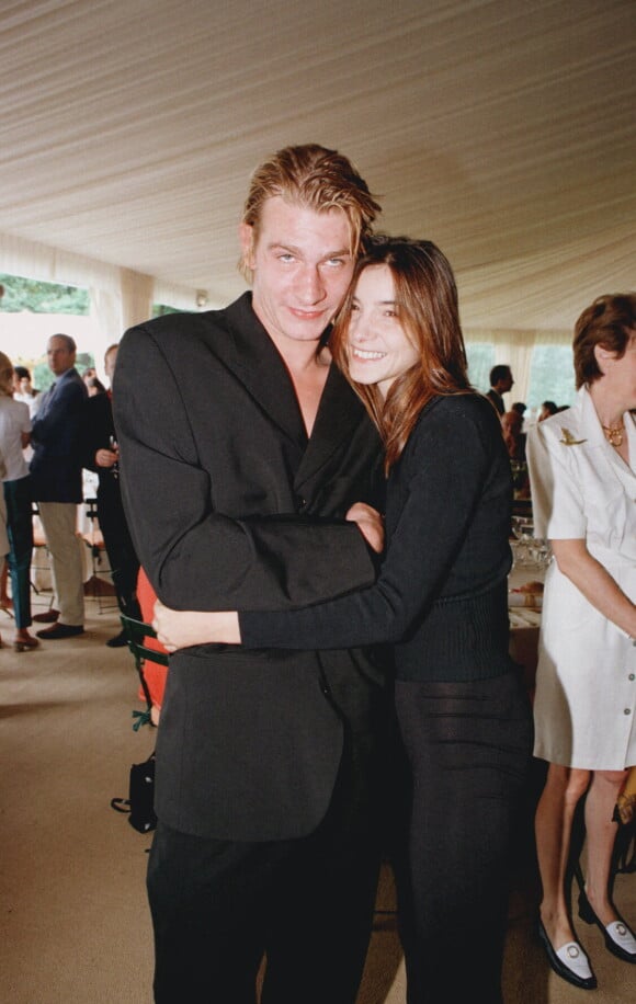 Clotilde Courau et Guillaume Depardieu à Paris à la fin des années 90. 