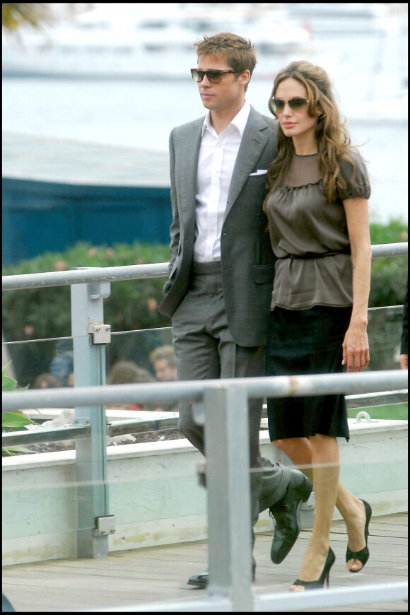 Angelina Jolie et Brad Pitt à Cannes - Archives